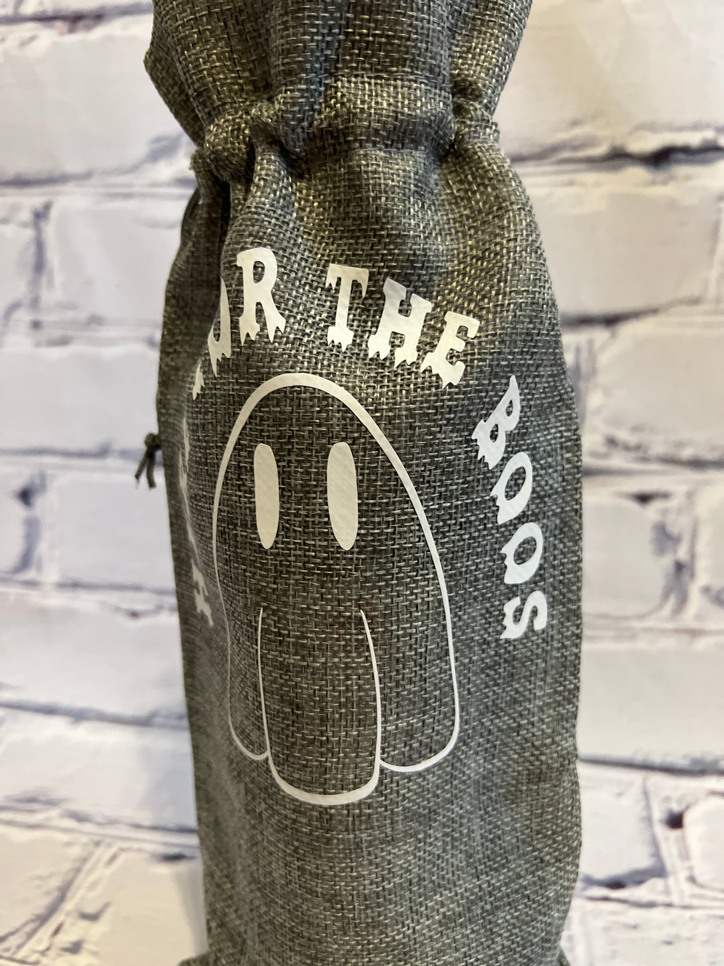 Here for the Boos Reusable Wine Gift Bag