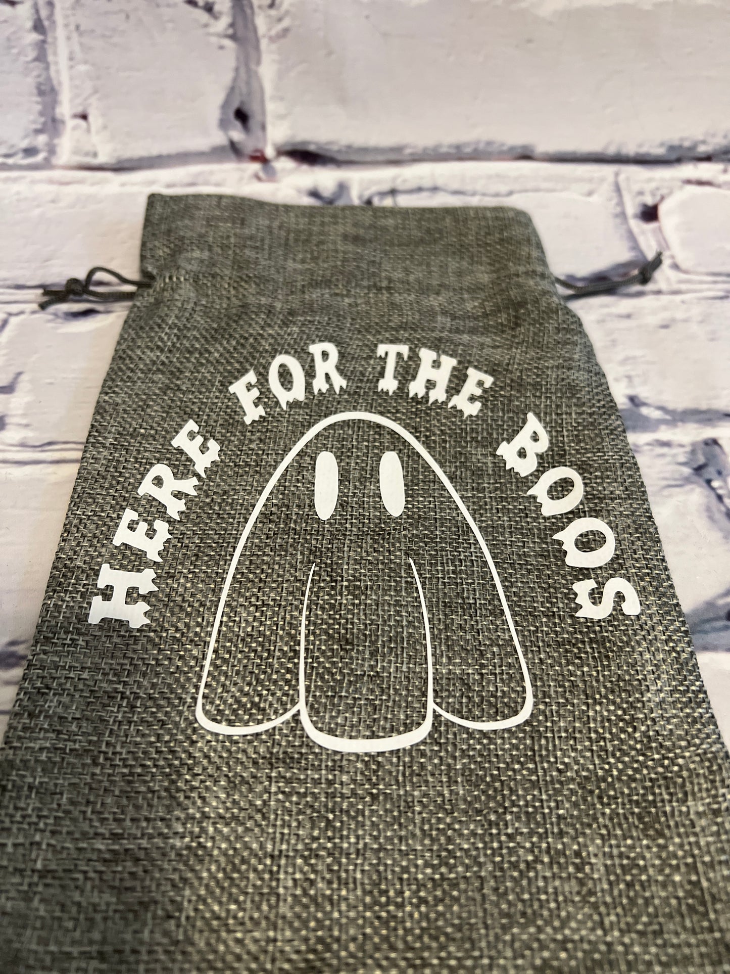 Here for the Boos Reusable Wine Gift Bag