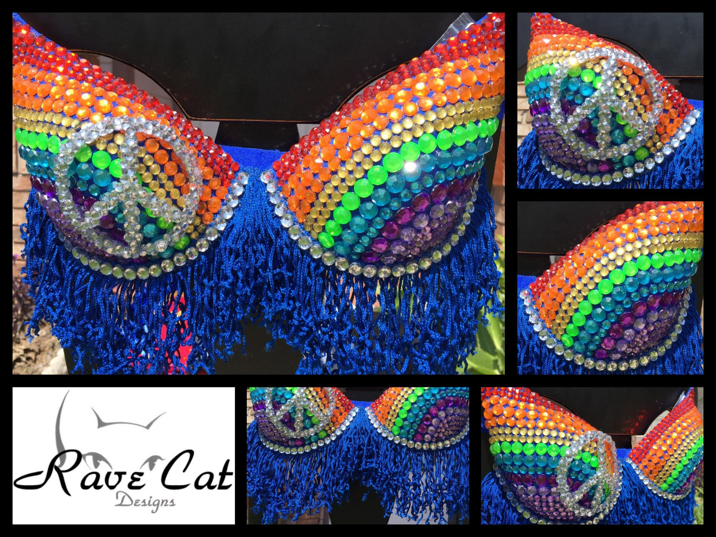 Celebrate Pride Festival Bra Top