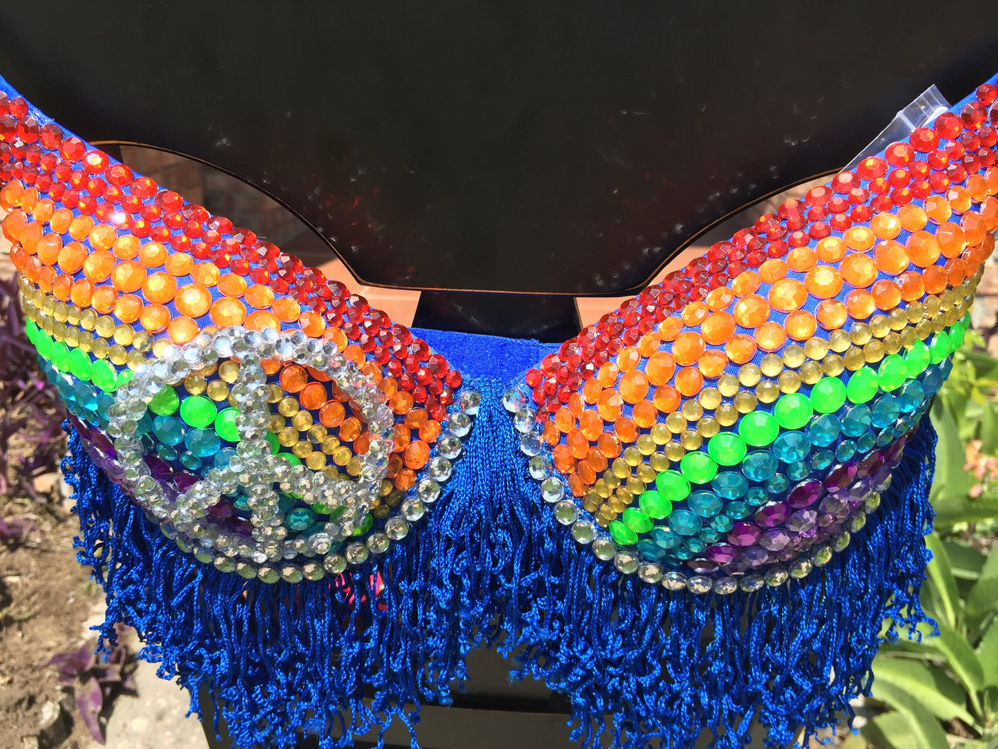 Celebrate Pride Festival Bra Top