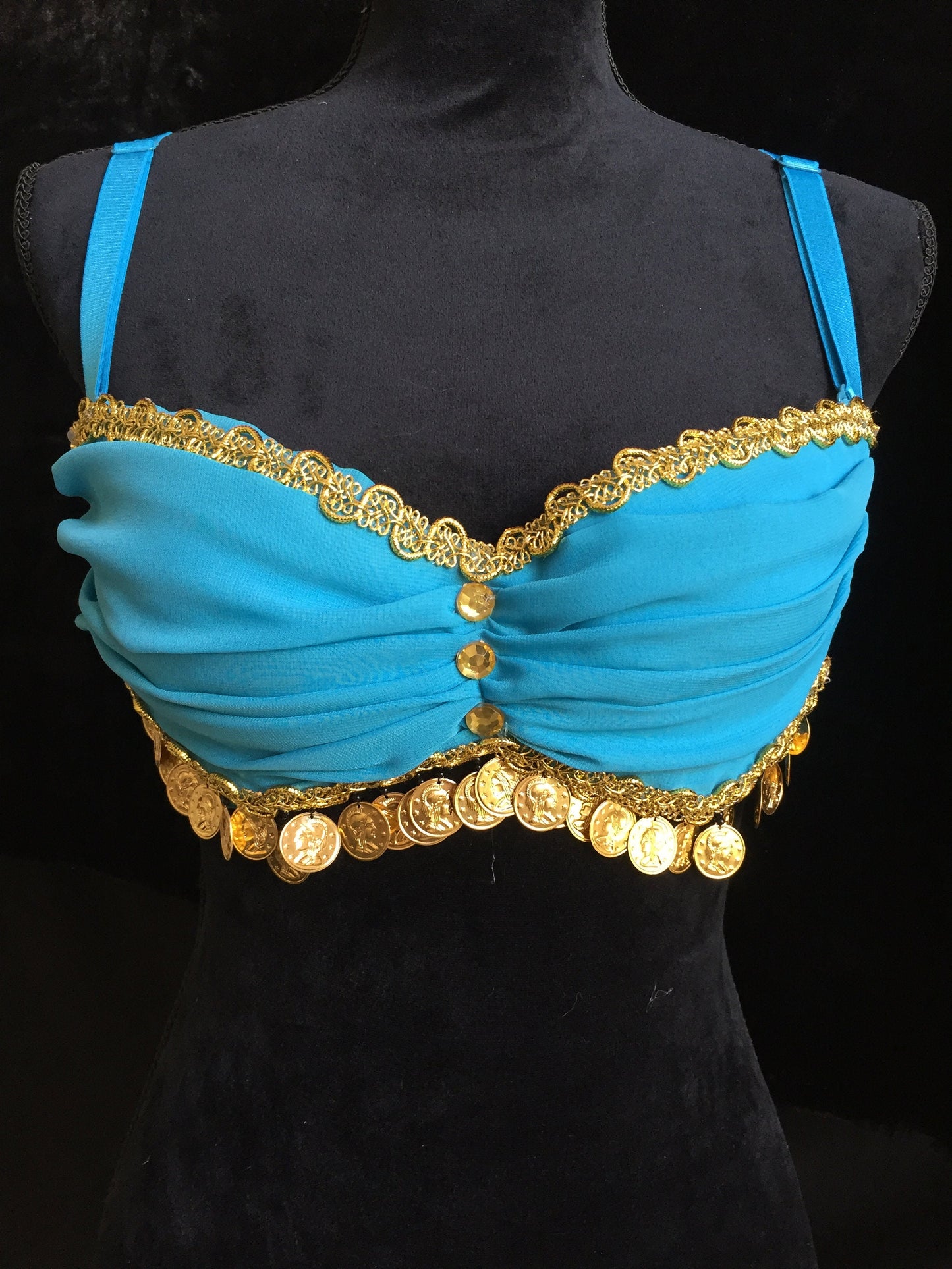 Disney Cosplay Princess Jasmine Rave Top