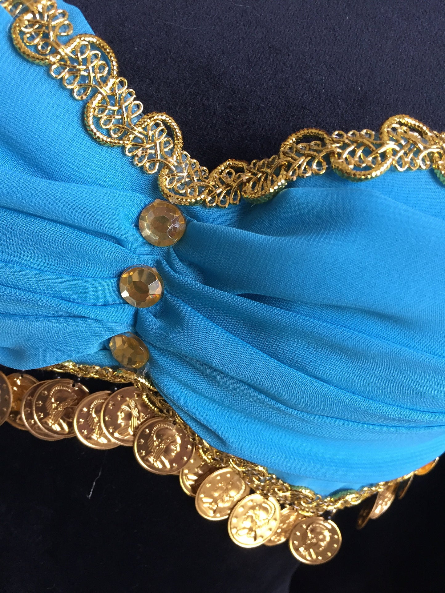 Disney Cosplay Princess Jasmine Rave Top