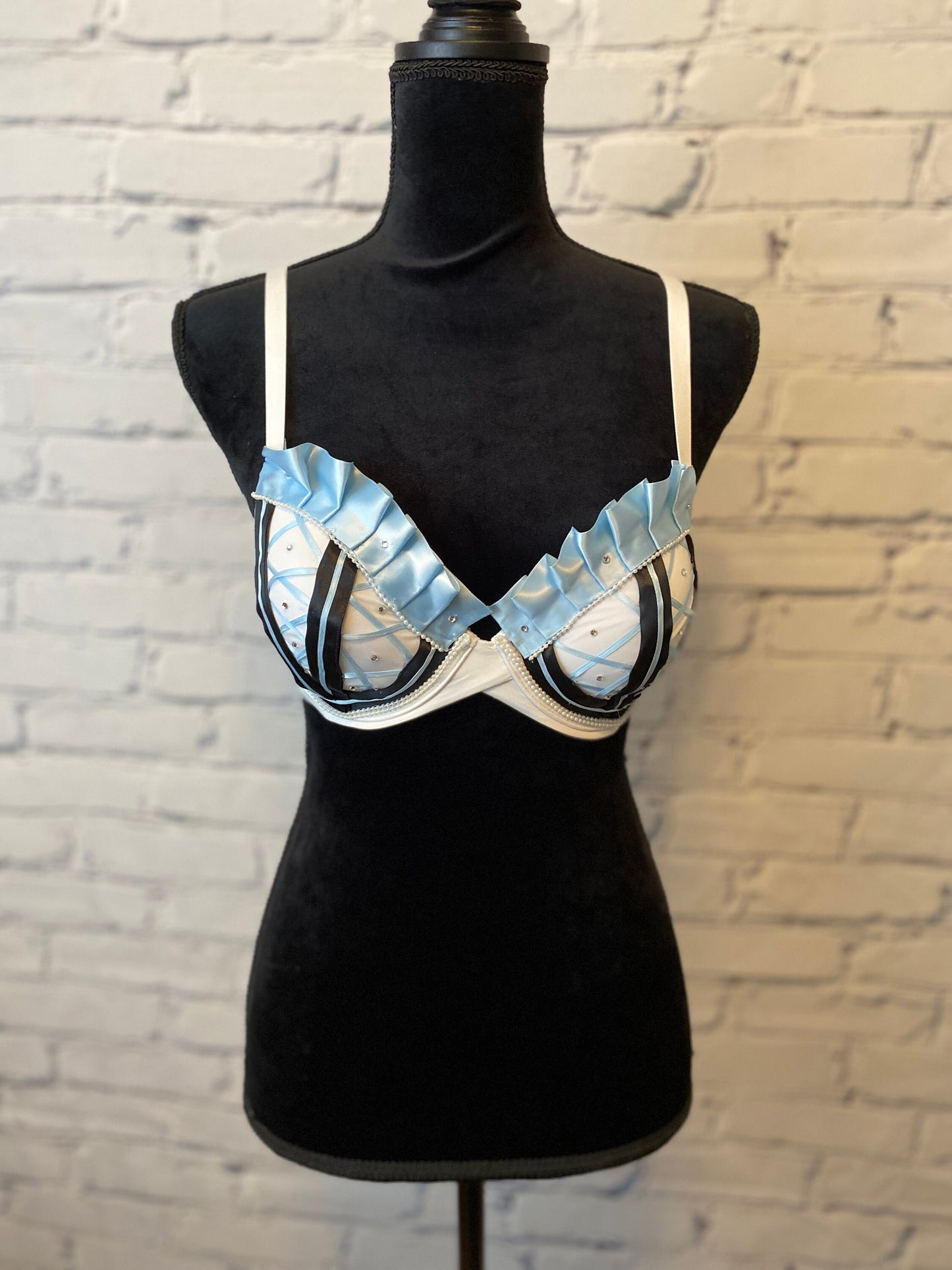 Disney Cosplay Alice Down the Rabbit Hole Rave Bra