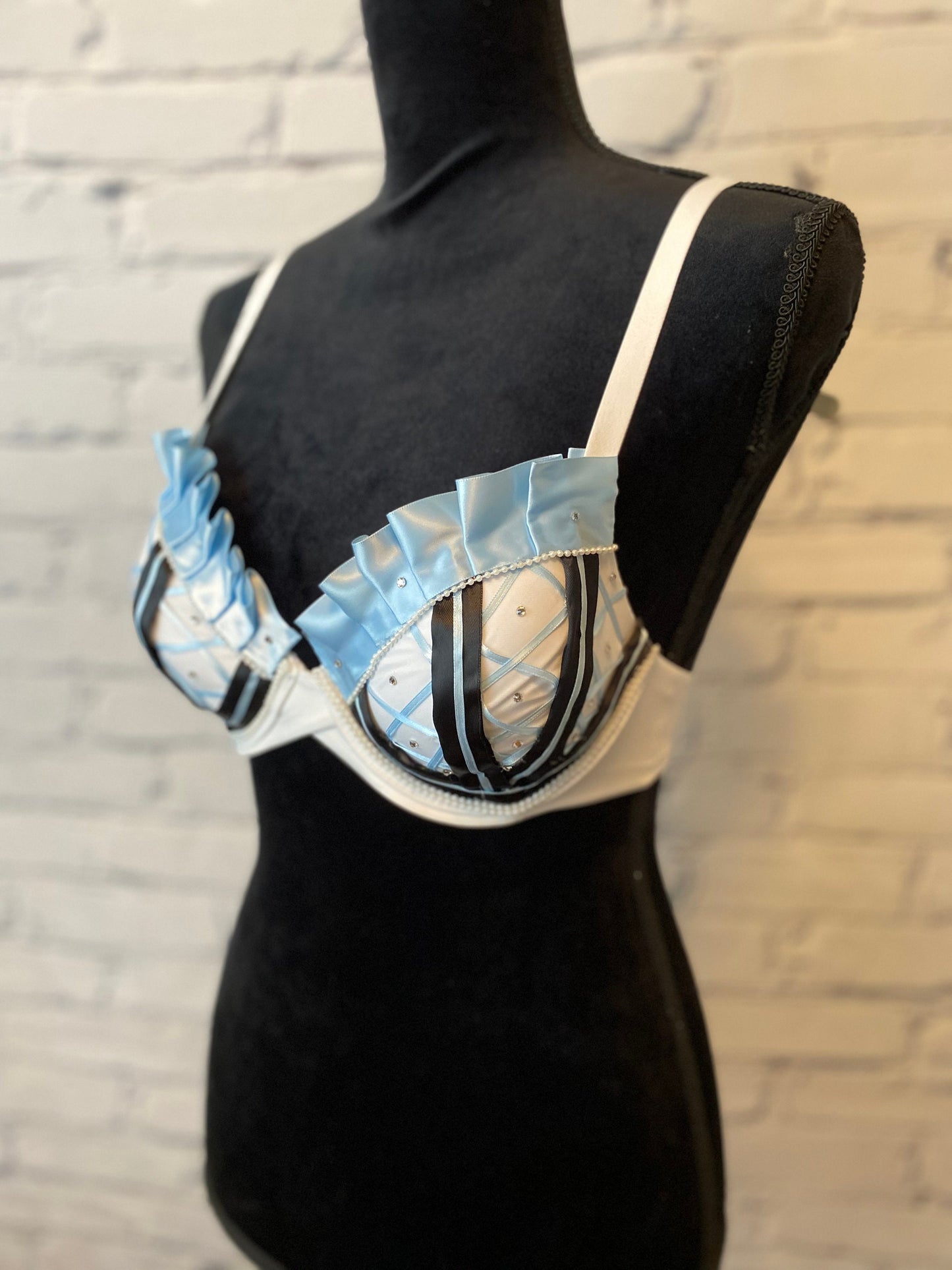 Disney Cosplay Alice Down the Rabbit Hole Rave Bra