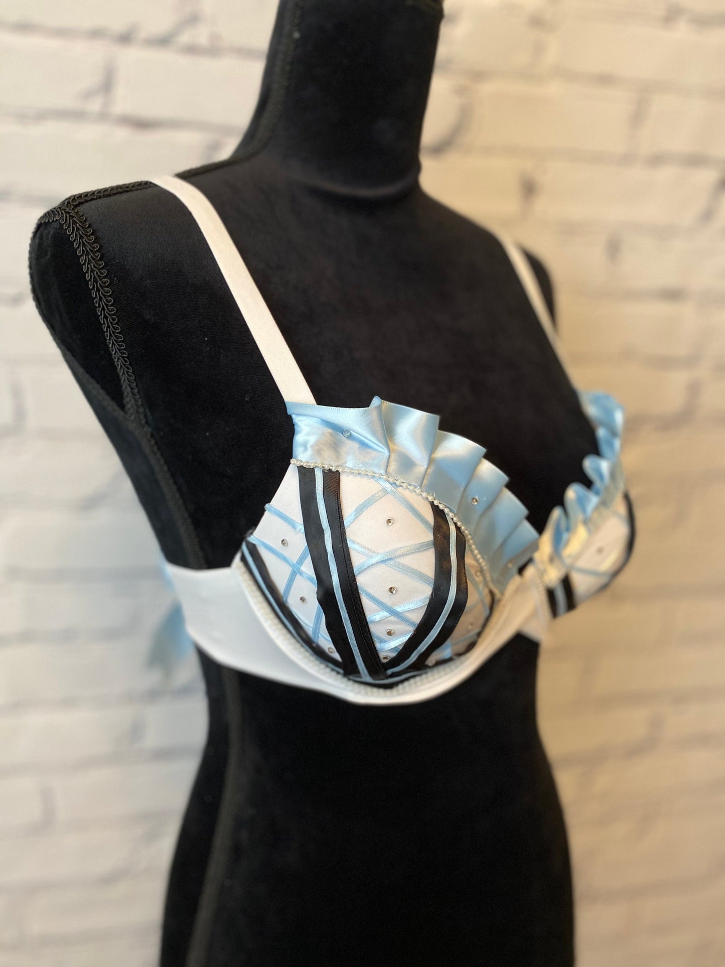 Disney Cosplay Alice Down the Rabbit Hole Rave Bra