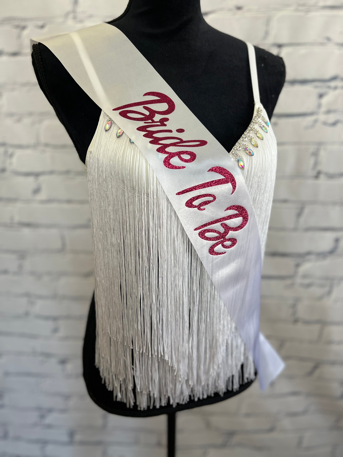 Barbie Inspired Bride Bachelorette Sash