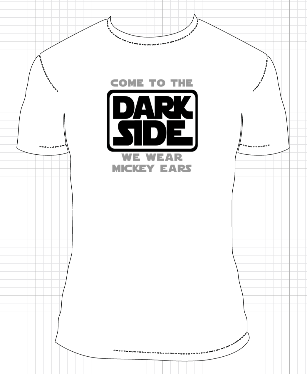 Come to the Dark Side Star Wars Inspired Theme Park Shirt